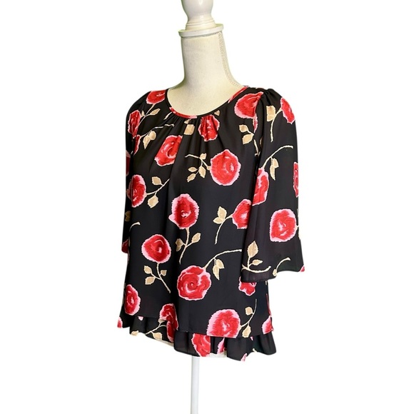 Kate Spade New York ‘Hazy Rose Double Layer Top’ Size XS - Picture 8 of 16